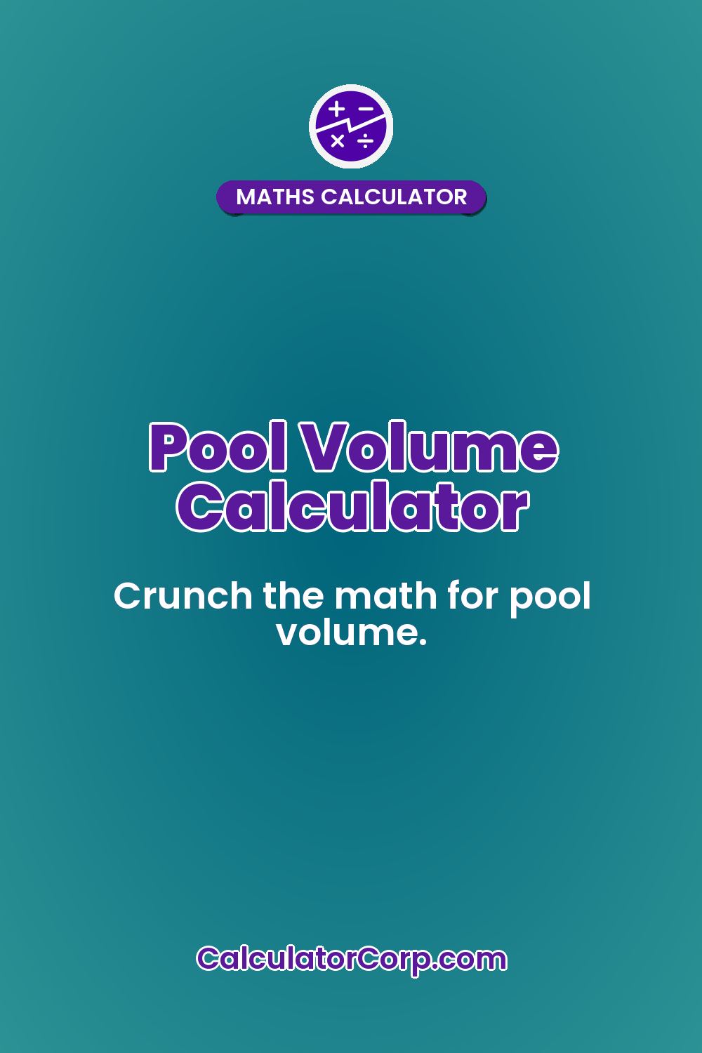 Pool Volume Calculator