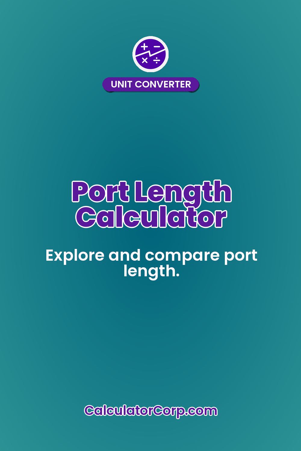 Port Length Calculator