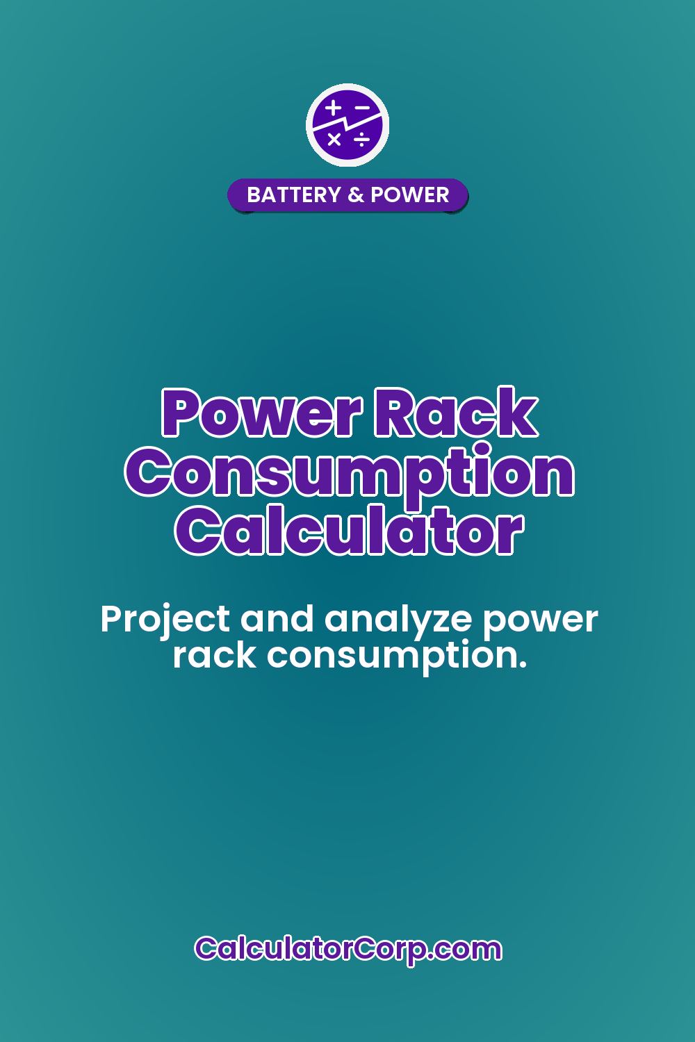 Power Rack Consumption Calculator