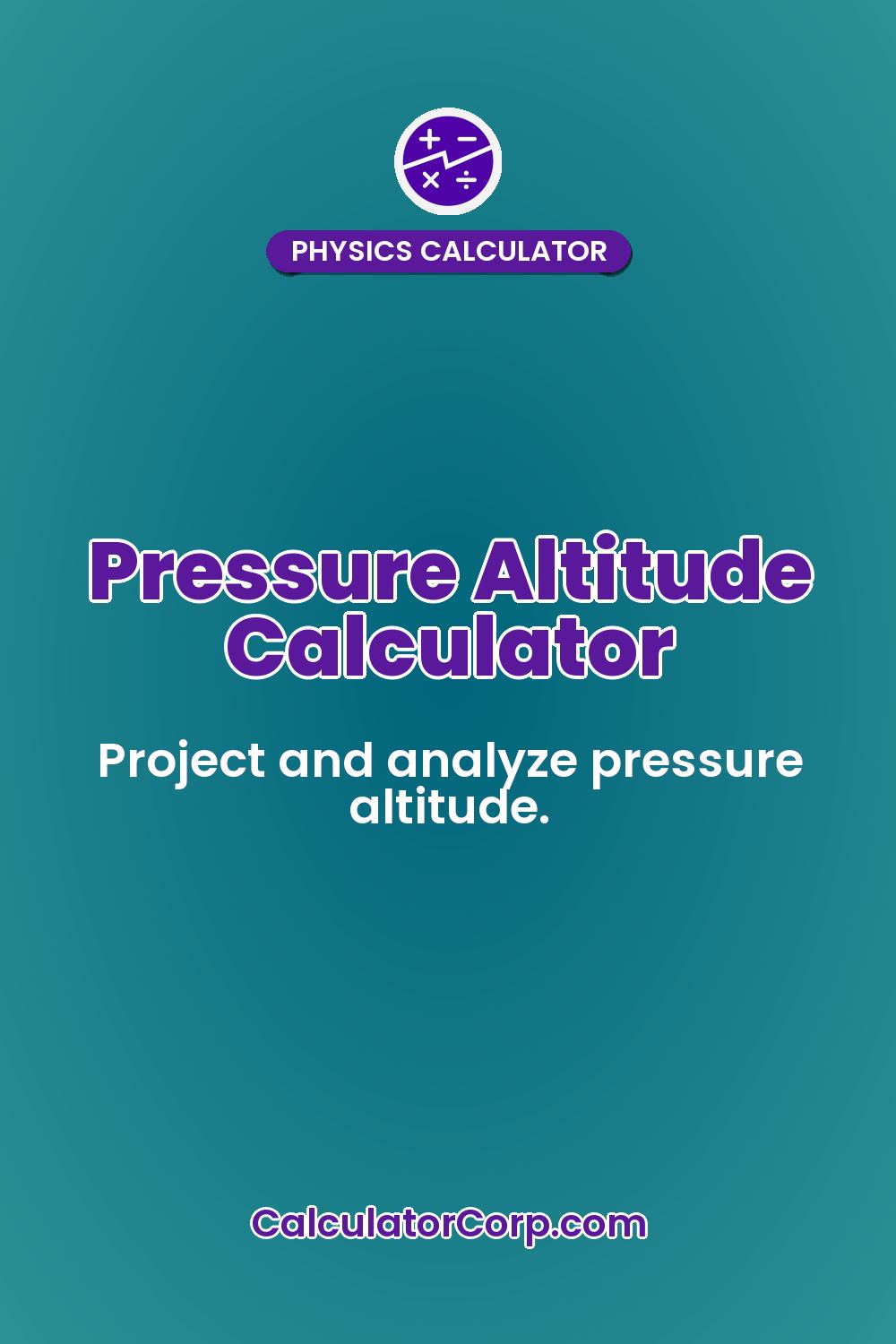 Pressure Altitude Calculator
