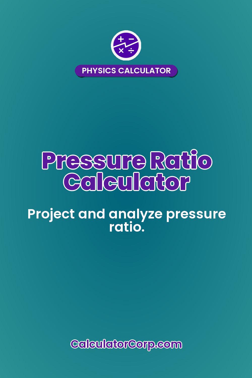 Pressure Ratio Calculator