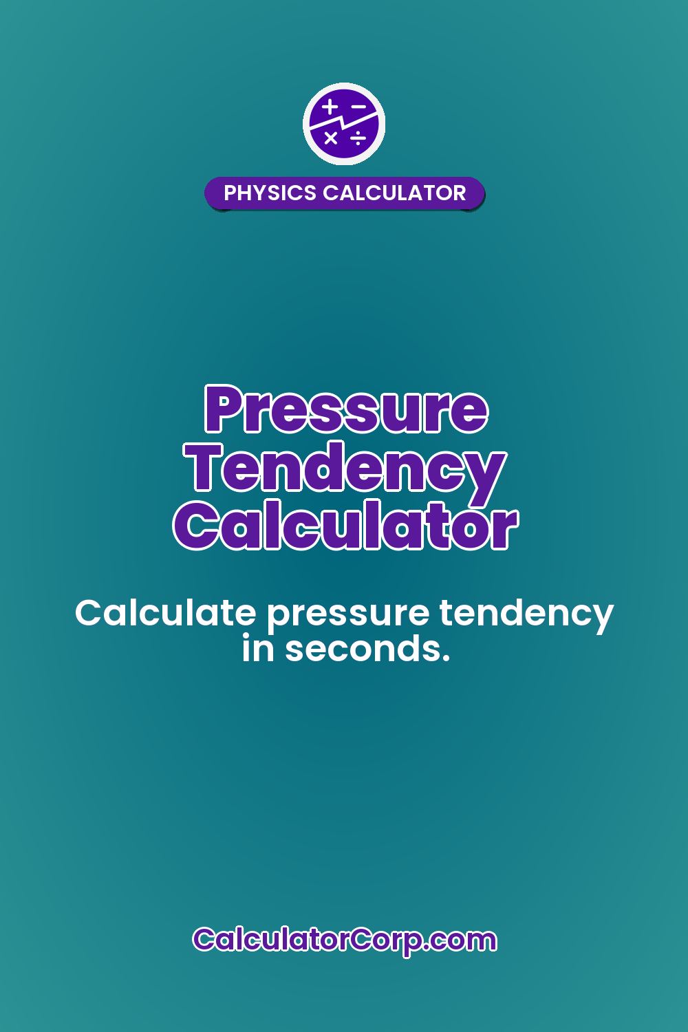 Pressure Tendency Calculator