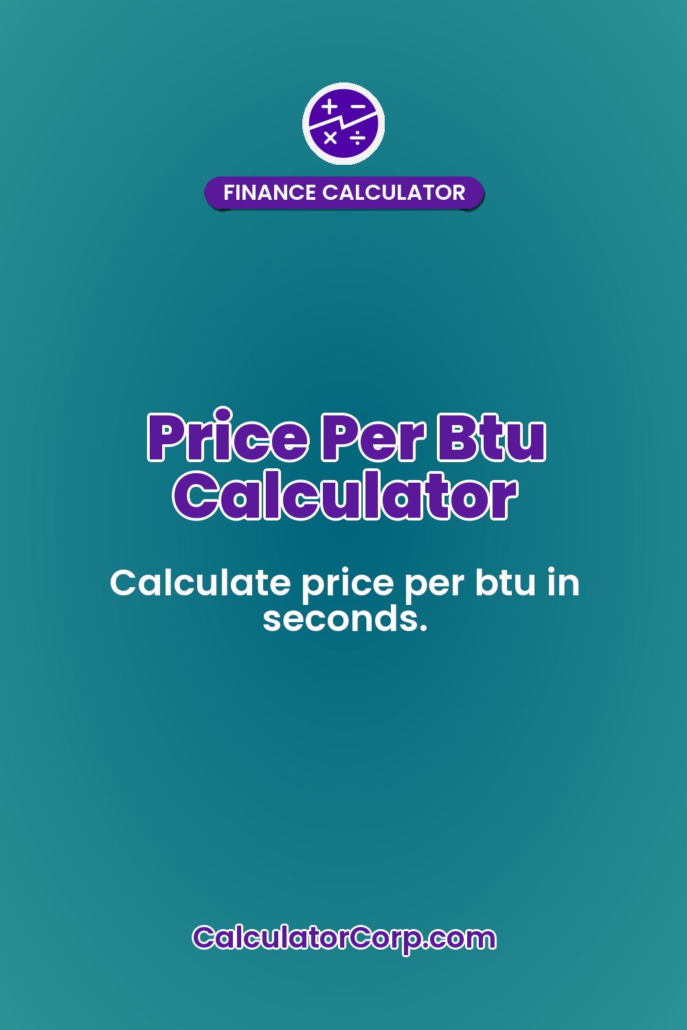 Price Per Btu Calculator