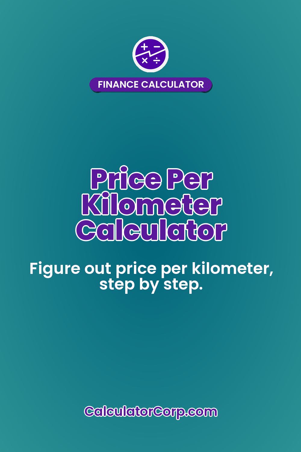 Price Per Kilometer Calculator