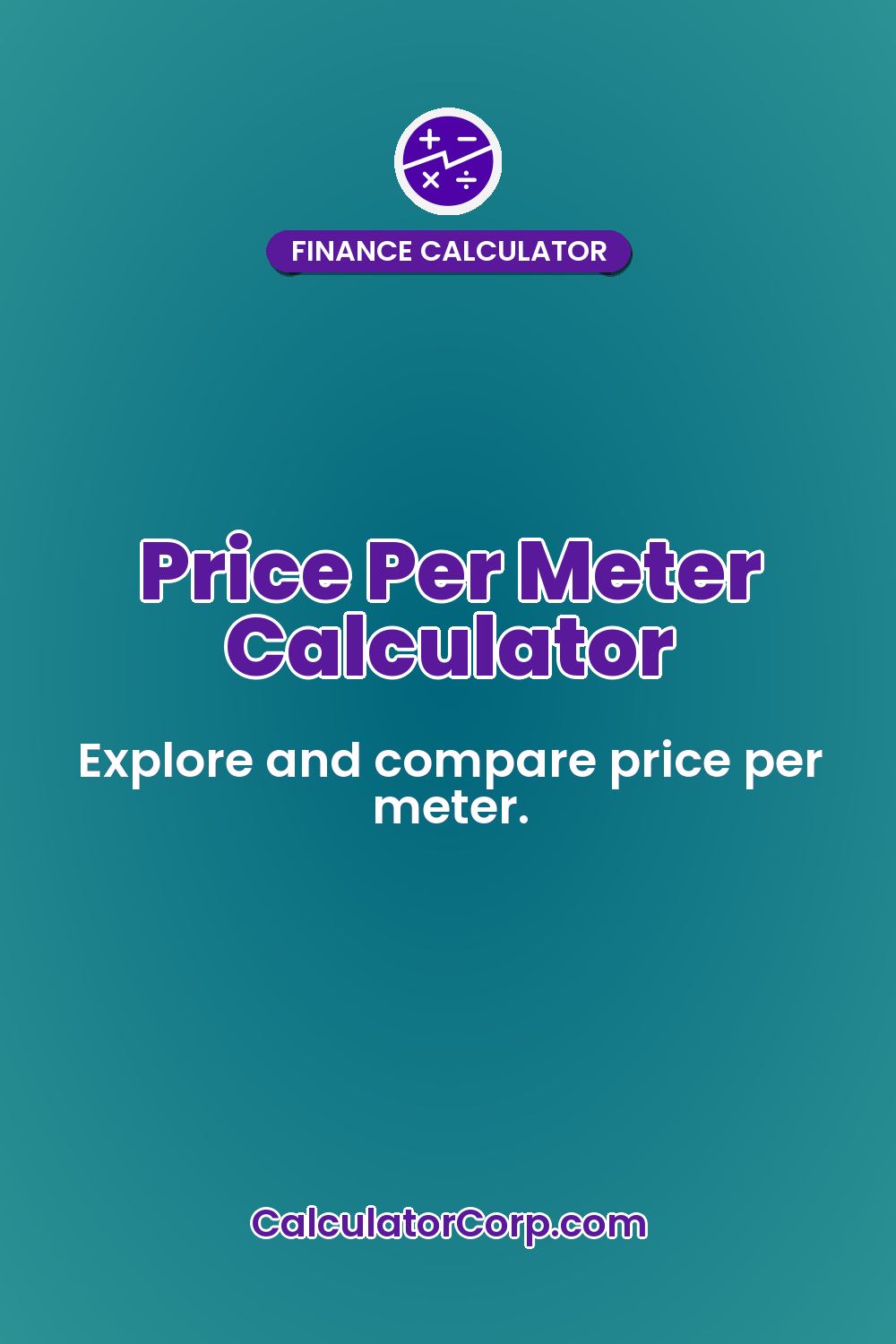 Price Per Meter Calculator