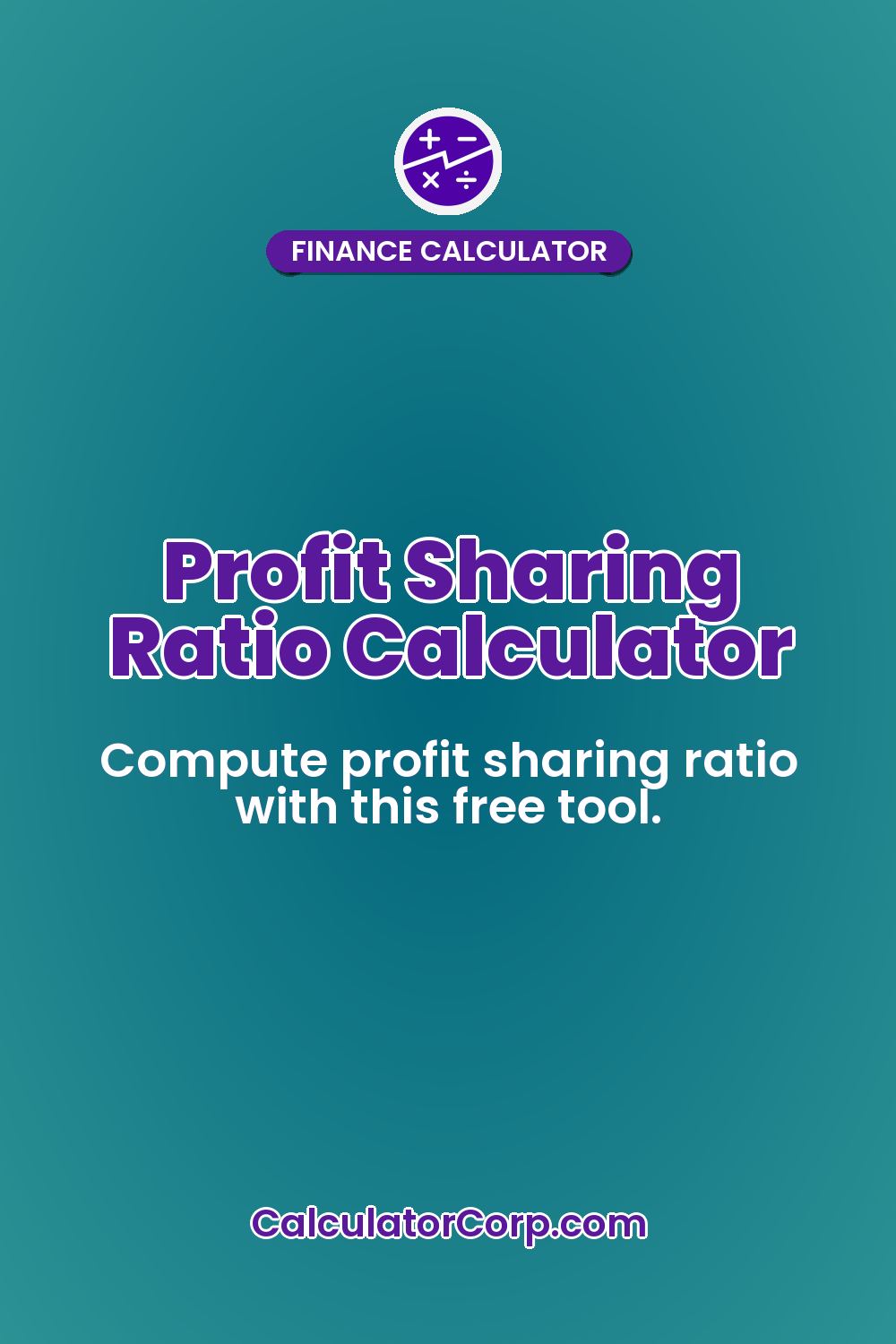 Profit Sharing Ratio Calculator