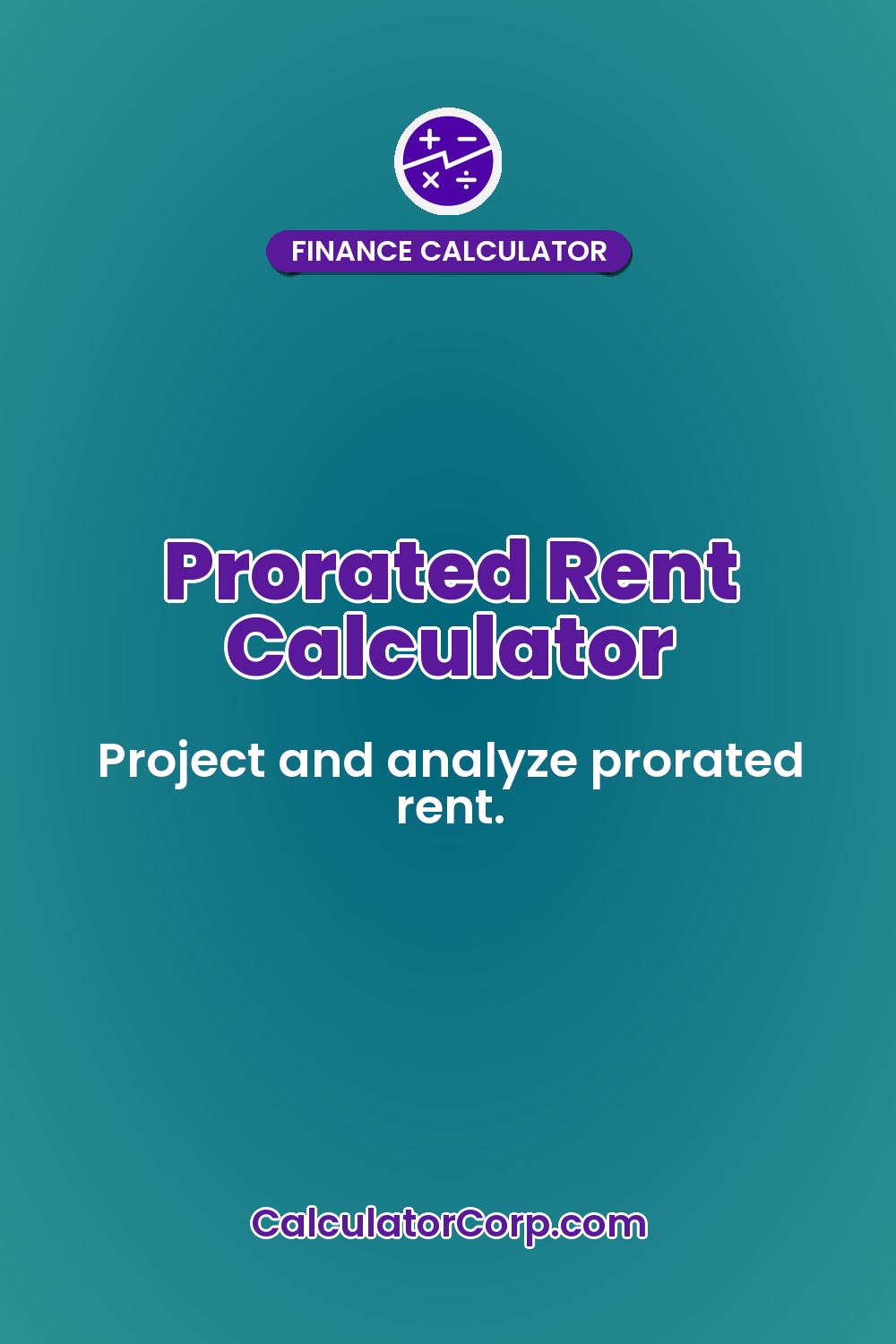 Prorated Rent Calculator