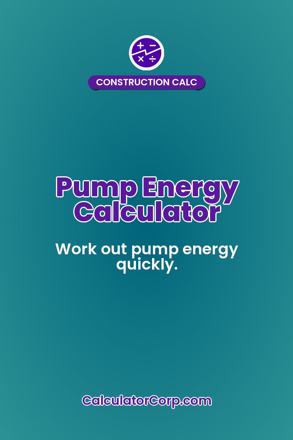 Pump Energy Calculator