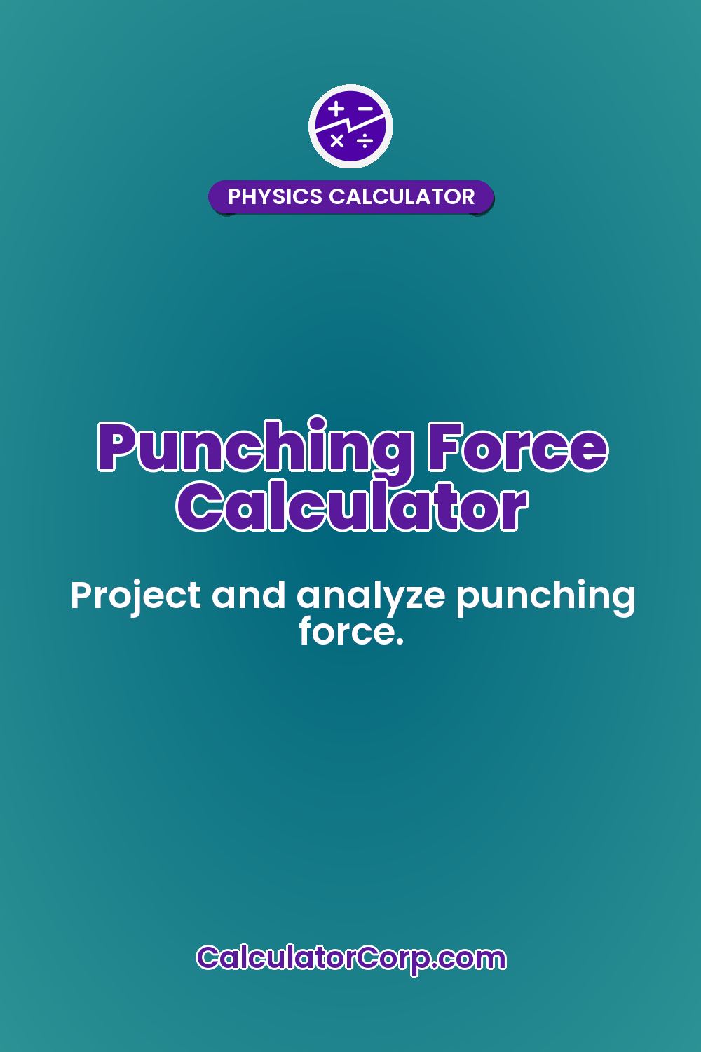 Punching Force Calculator