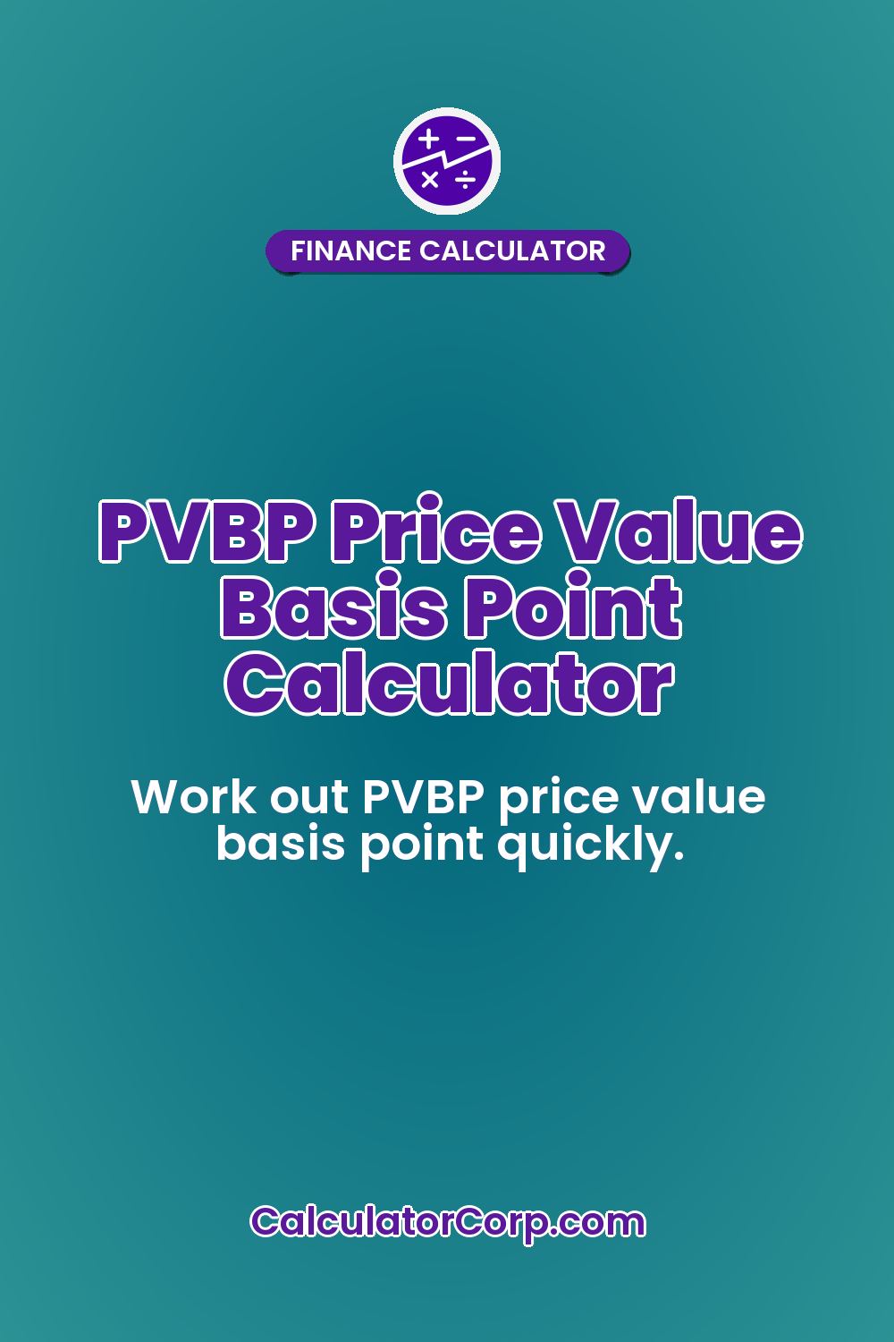PVBP Price Value Basis Point Calculator