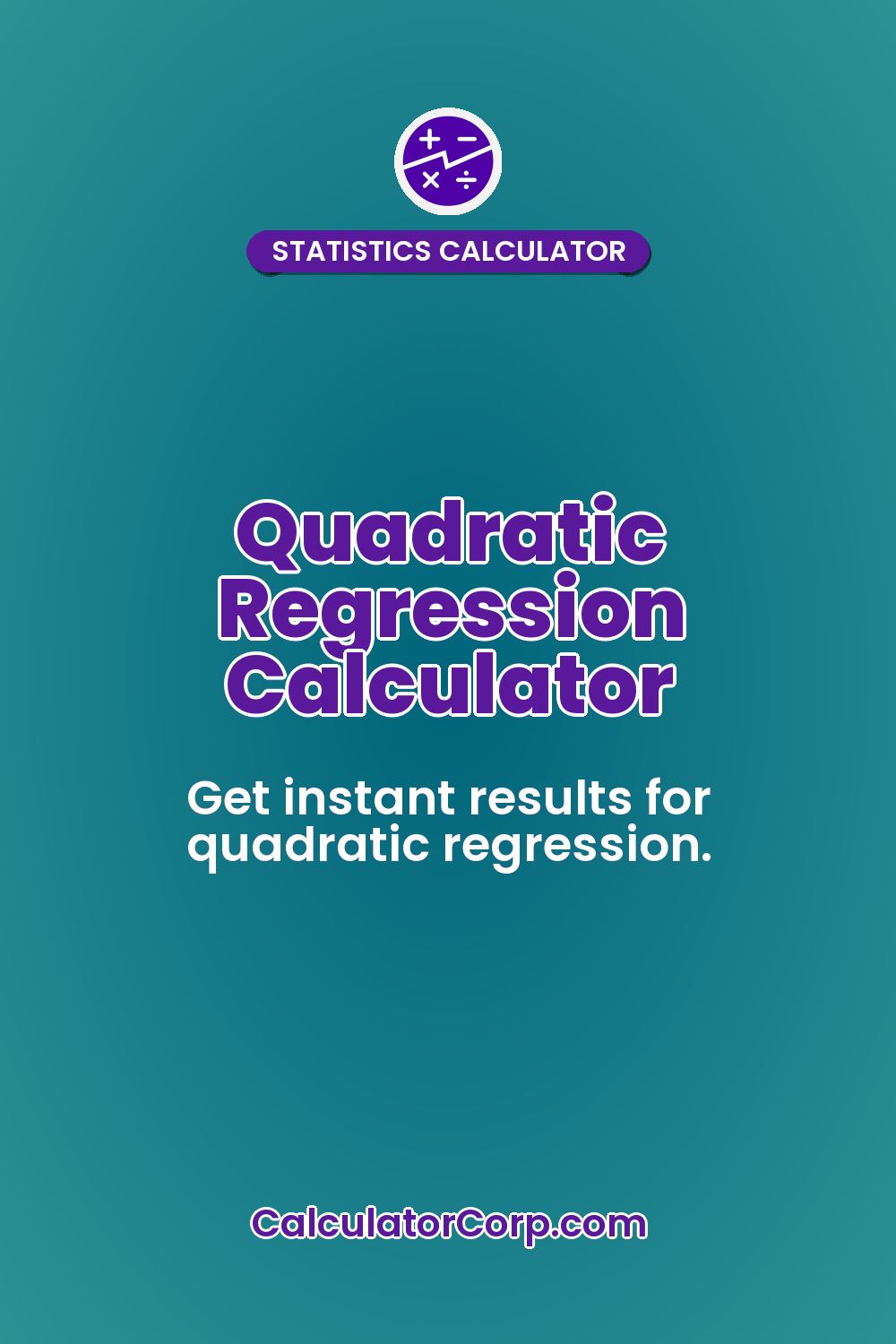 Quadratic Regression Calculator