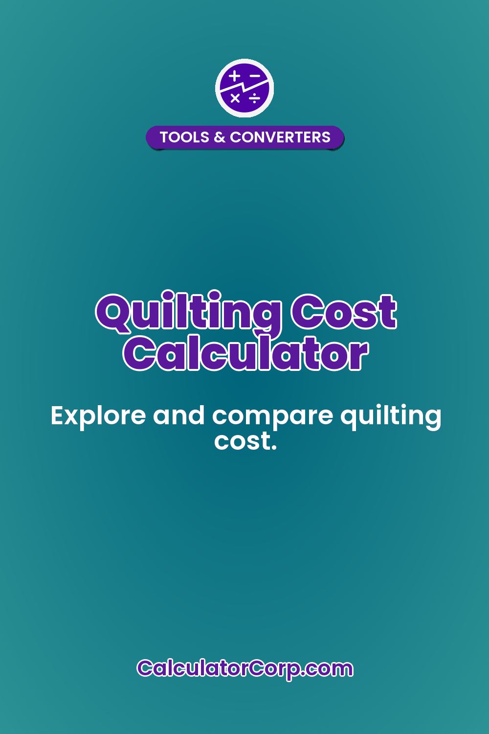 Quilting Cost Calculator