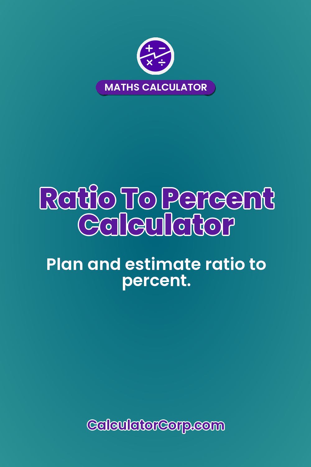 Ratio To Percent Calculator