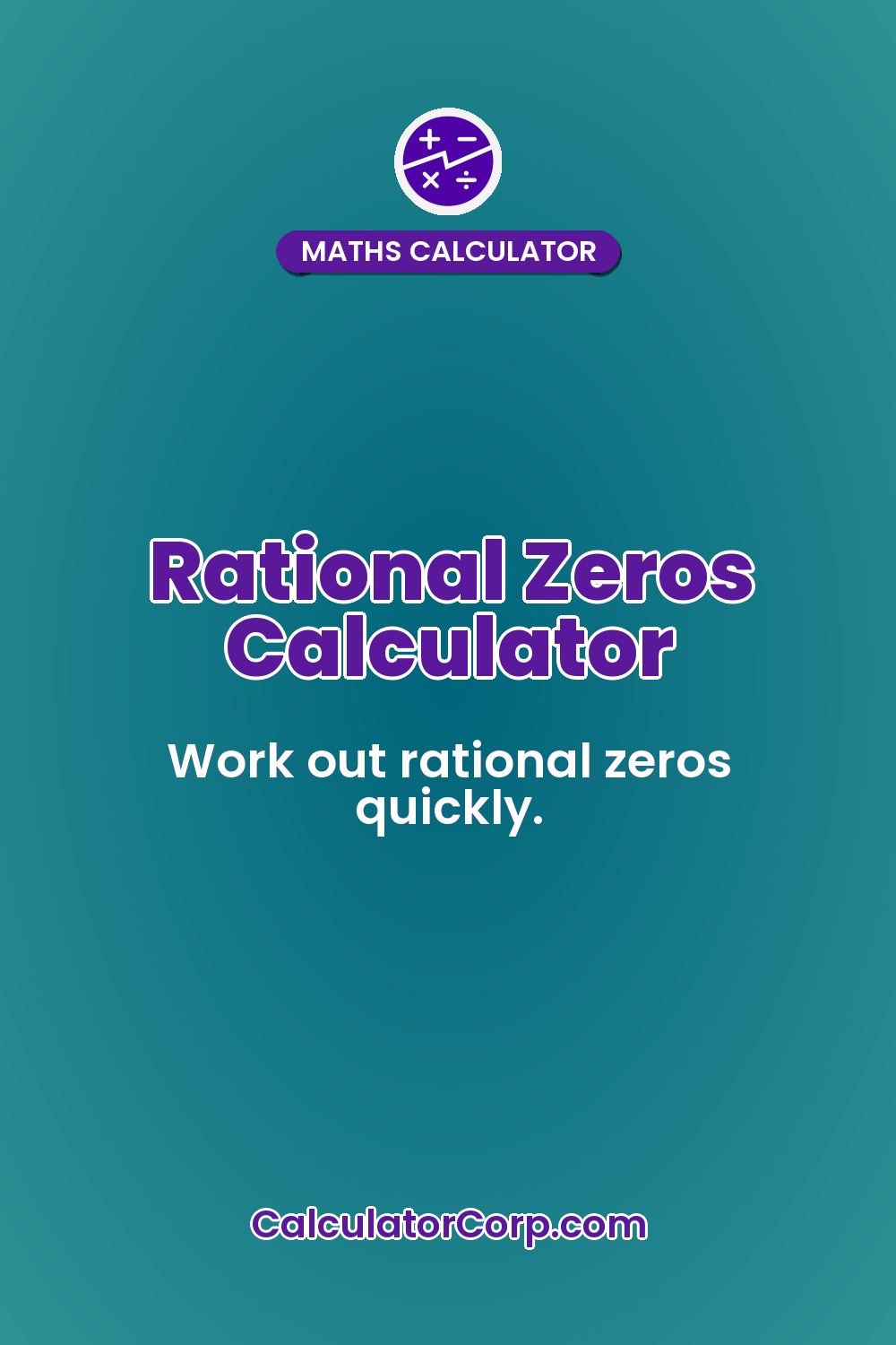 Rational Zeros Calculator