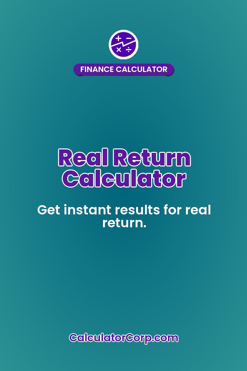 Real Return Calculator