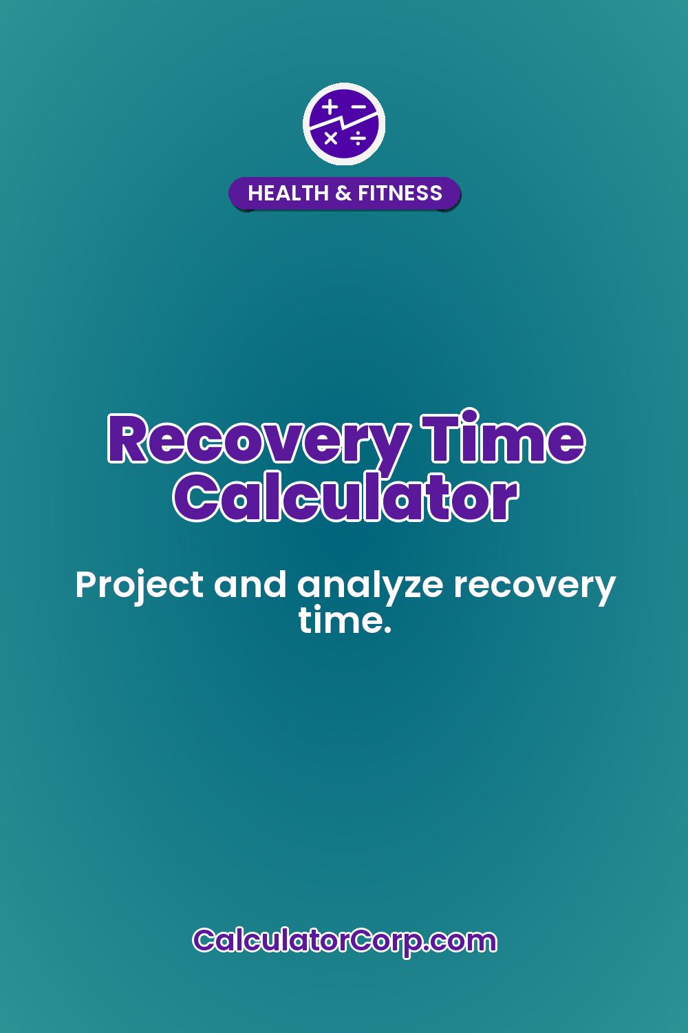 Recovery Time Calculator