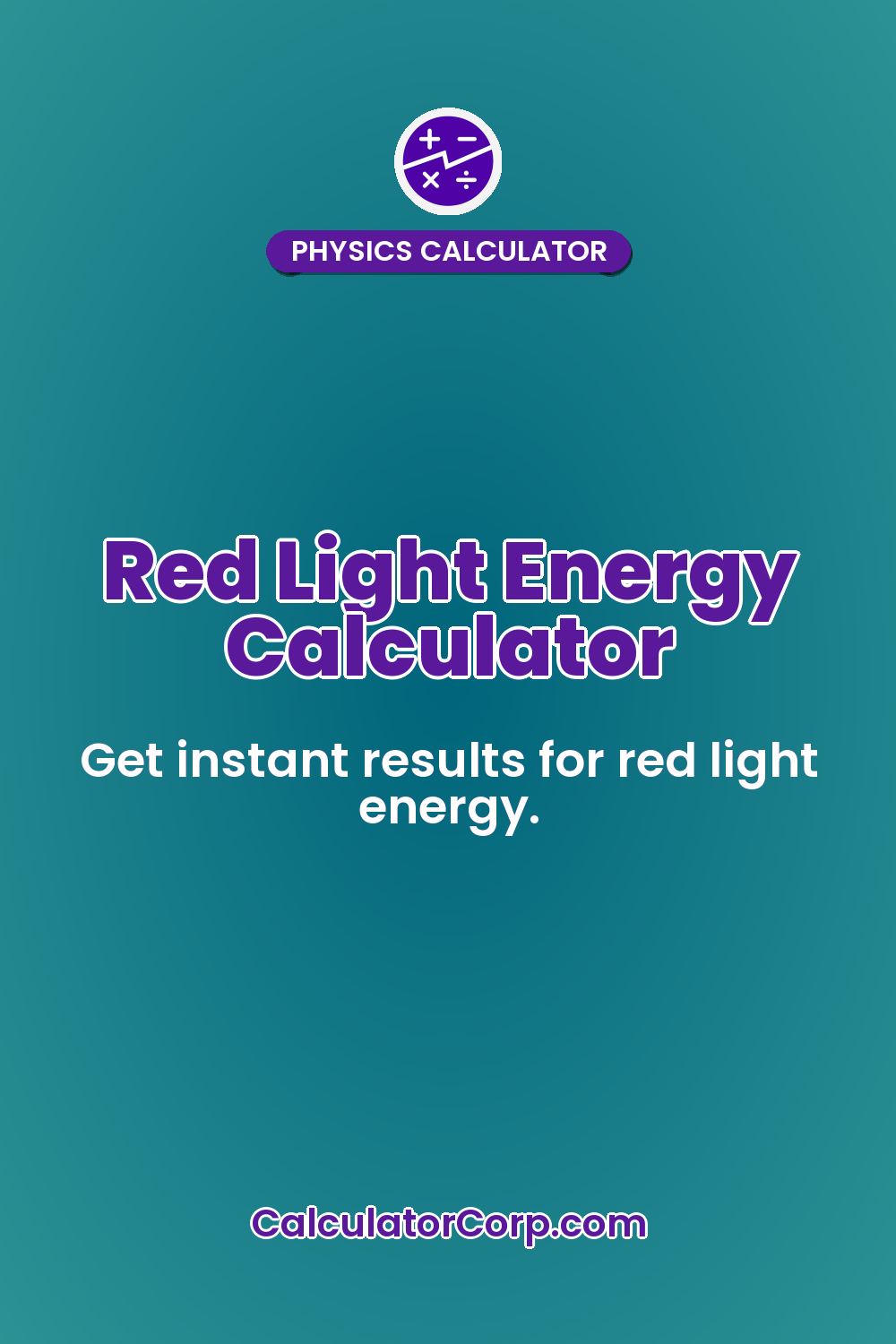 Red Light Energy Calculator