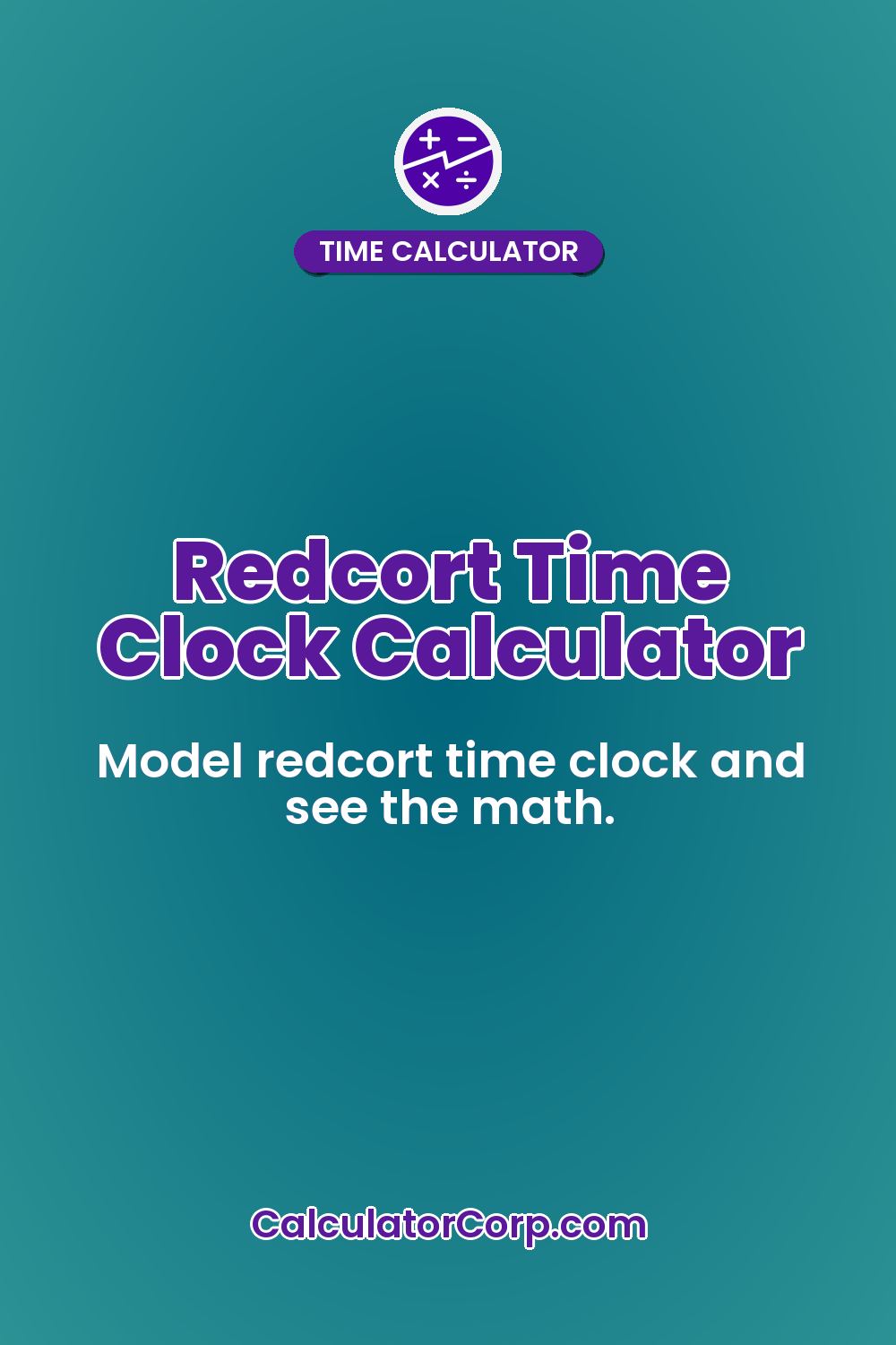 Redcort Time Clock Calculator