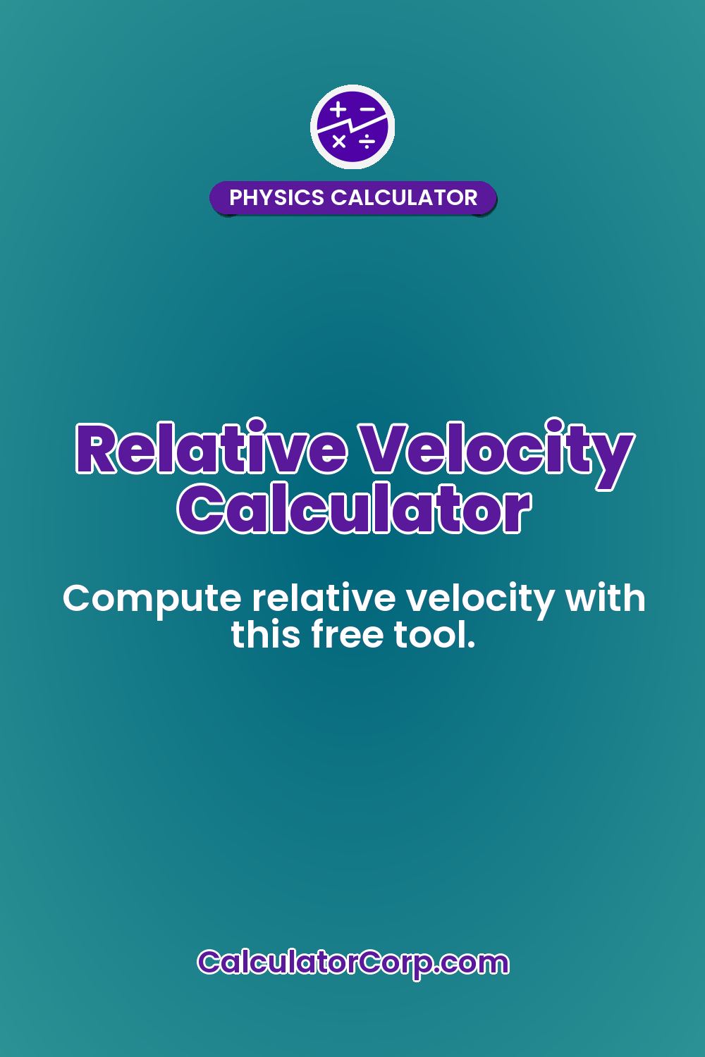 Relative Velocity Calculator