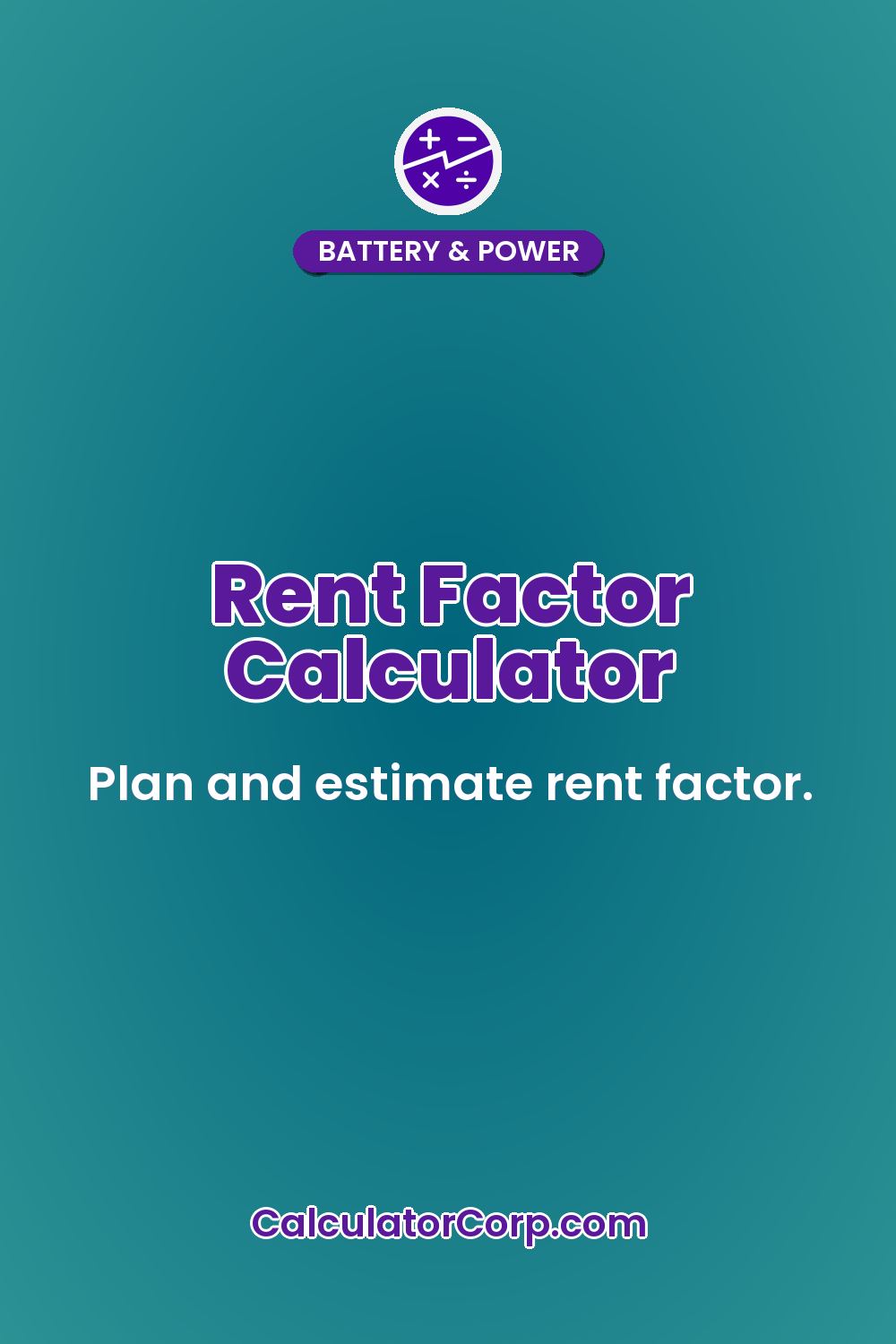 Rent Factor Calculator