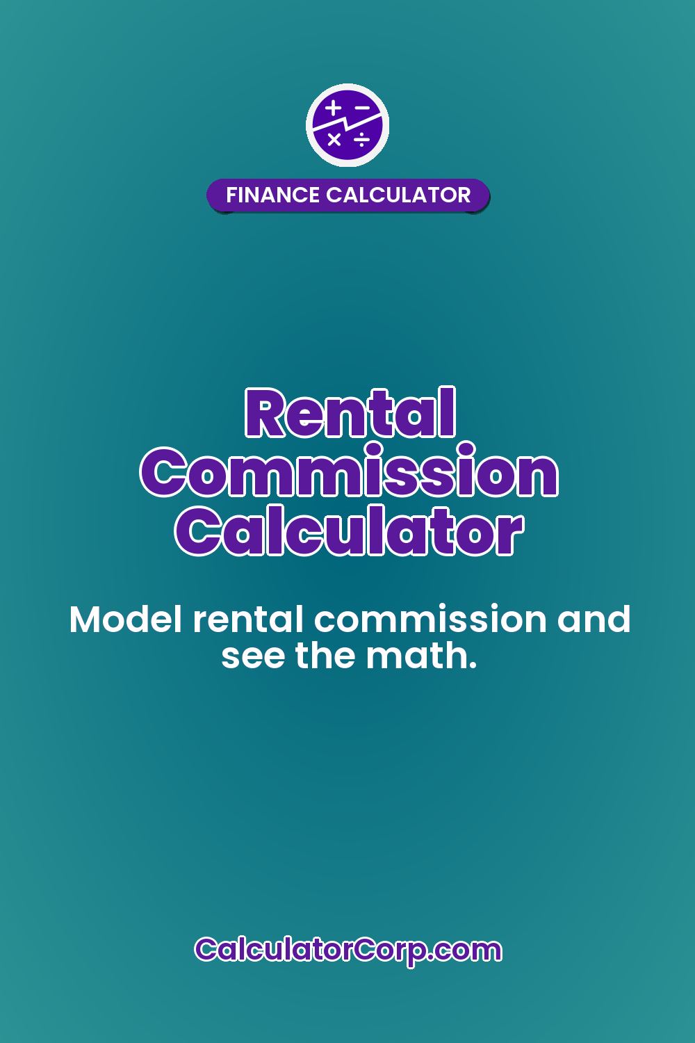 Rental Commission Calculator