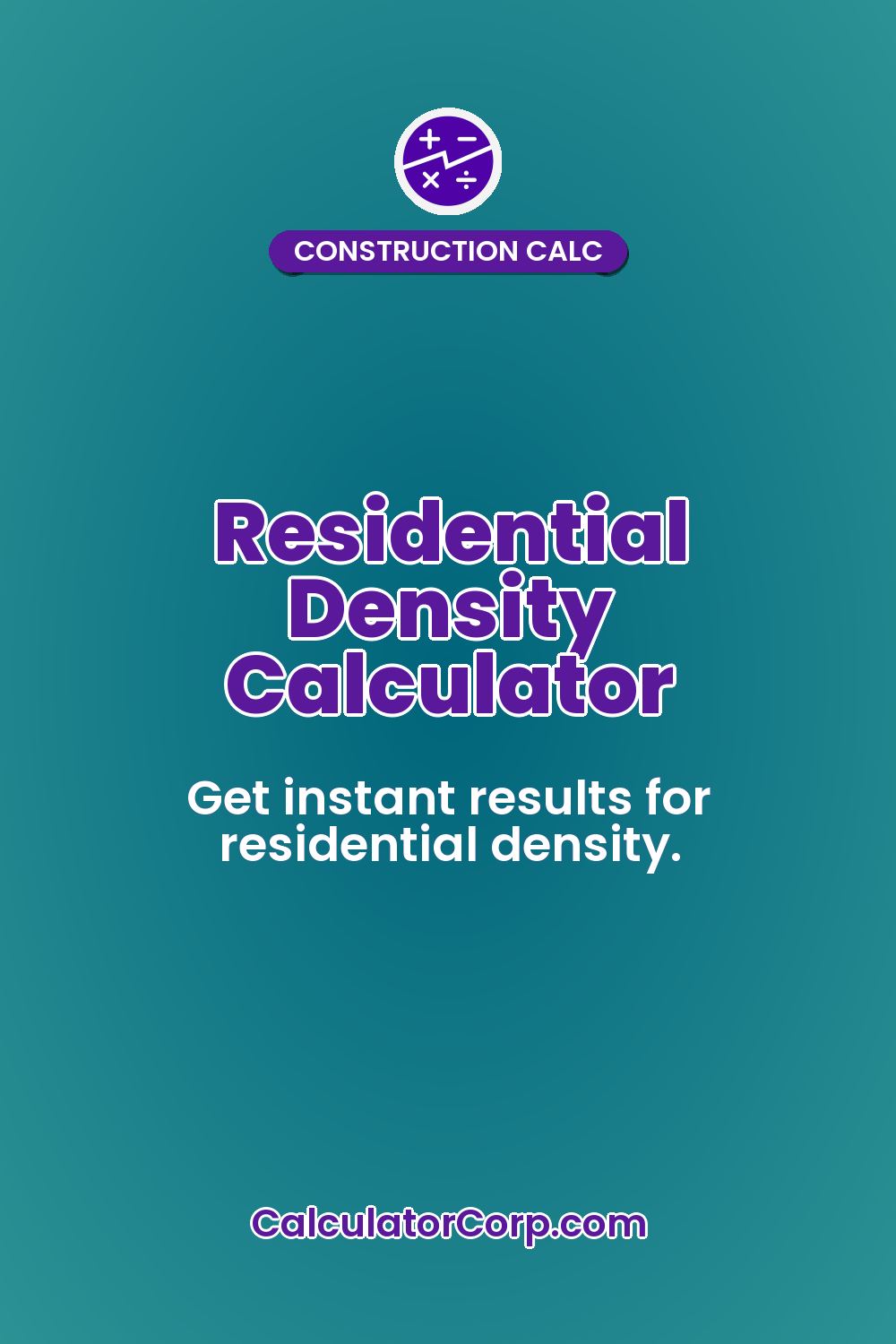 Residential Density Calculator