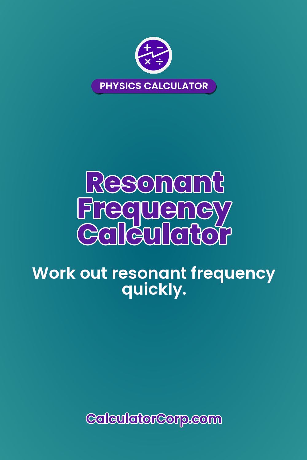 Resonant Frequency Calculator