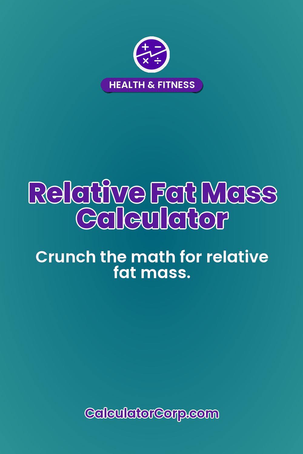 Relative Fat Mass Calculator