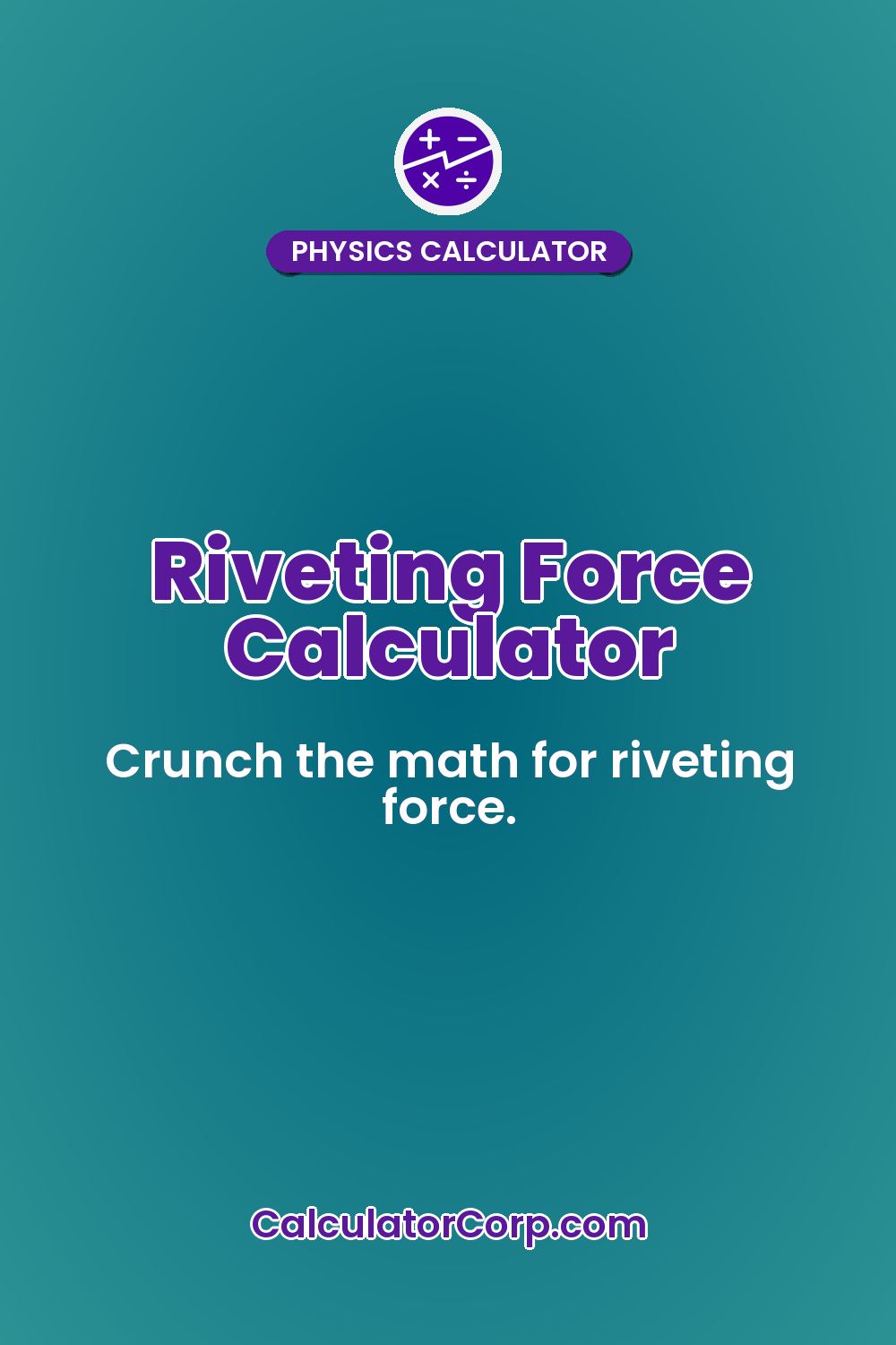 Riveting Force Calculator