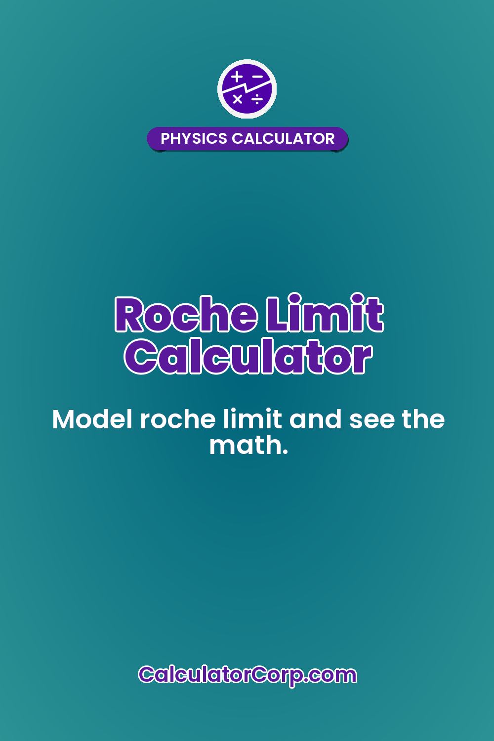 Roche Limit Calculator
