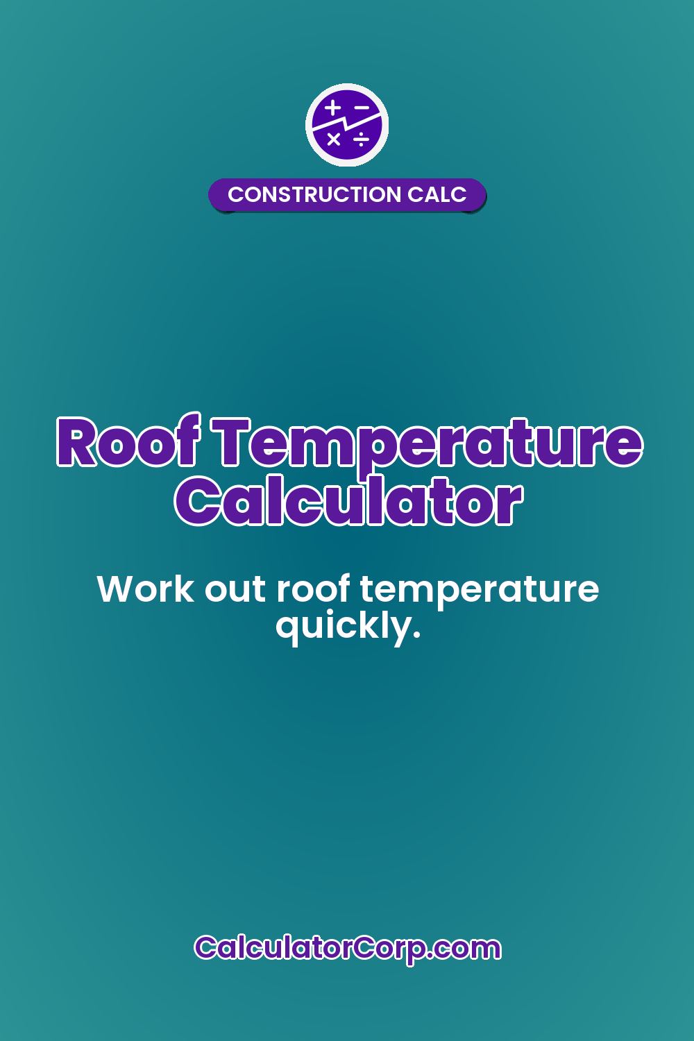 Roof Temperature Calculator