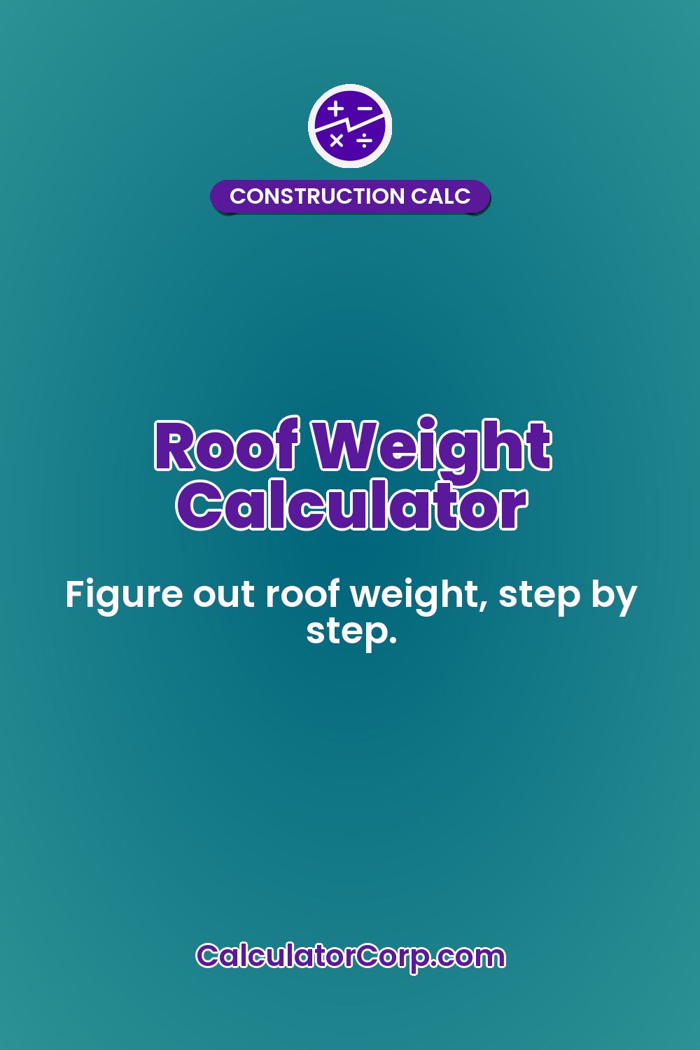 Roof Weight Calculator