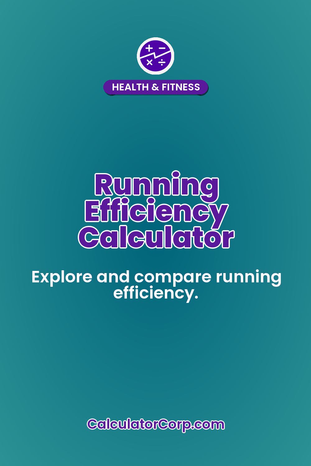 Running Efficiency Calculator