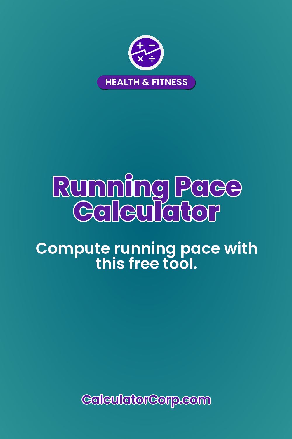 Running Pace Calculator