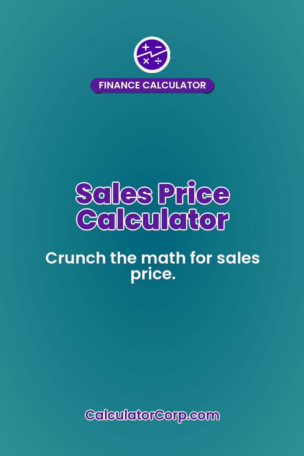 Sales Price Calculator