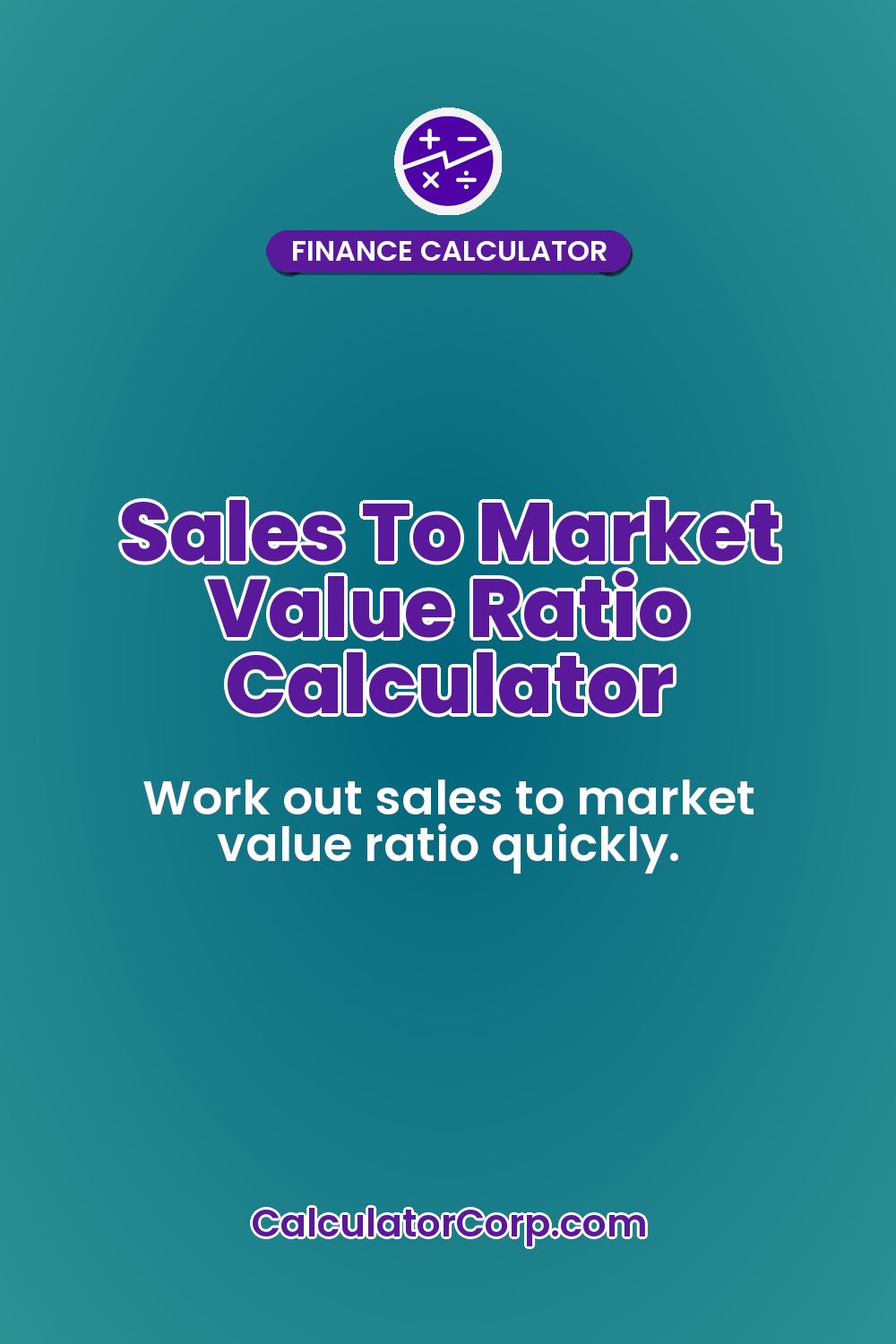 Sales To Market Value Ratio Calculator