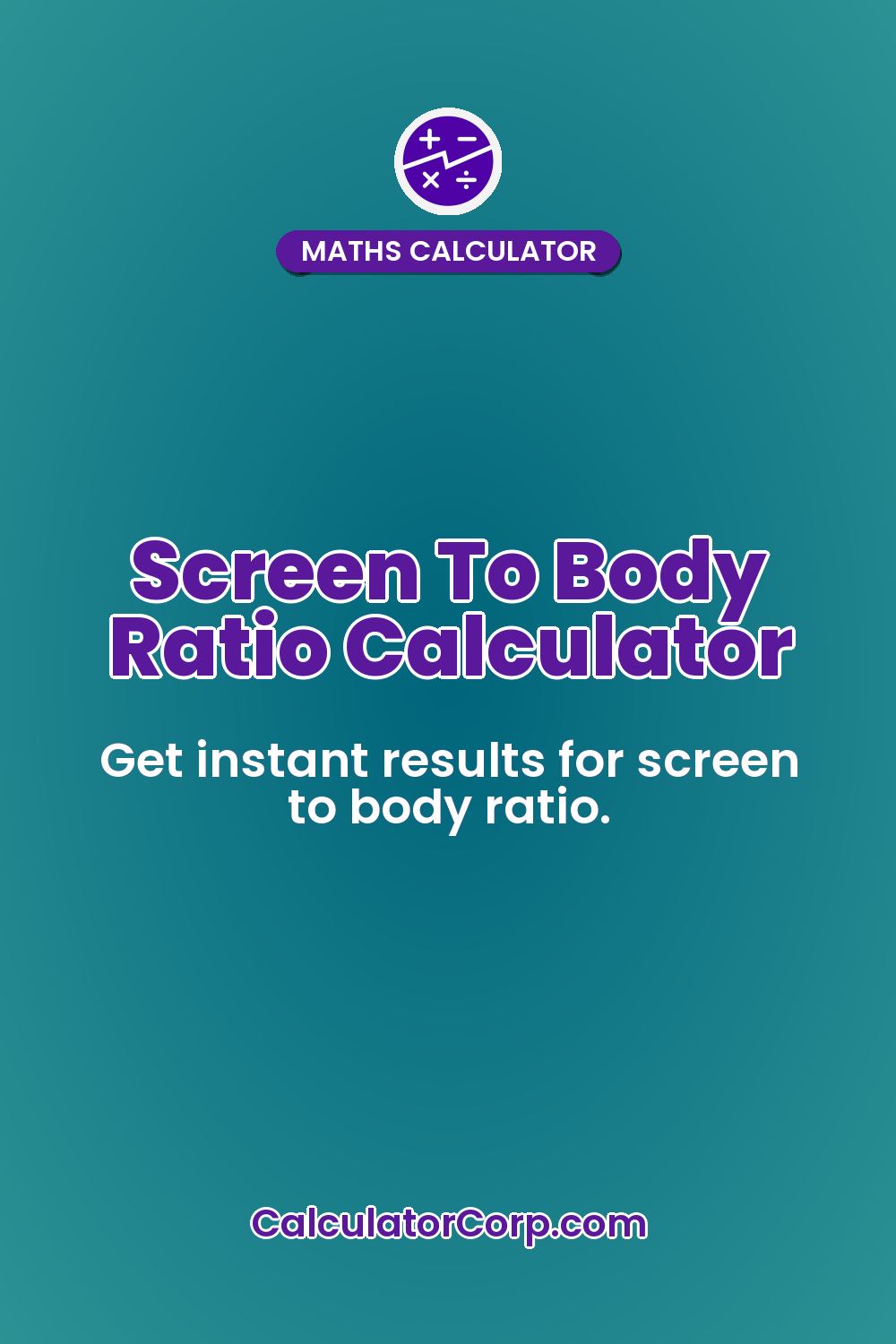 Screen To Body Ratio Calculator