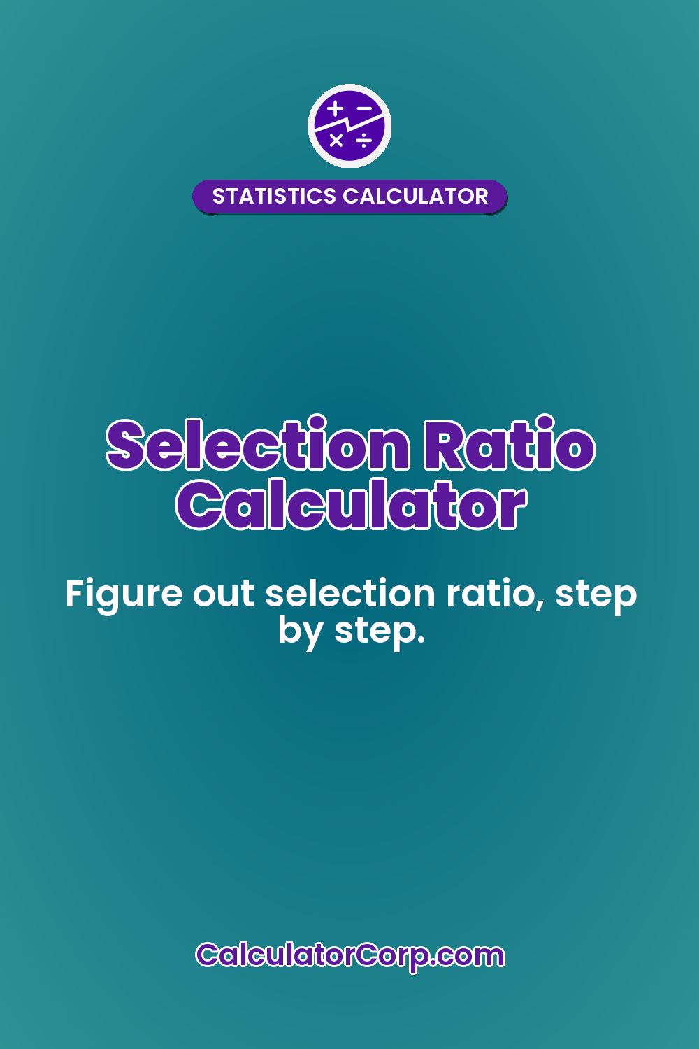 Selection Ratio Calculator