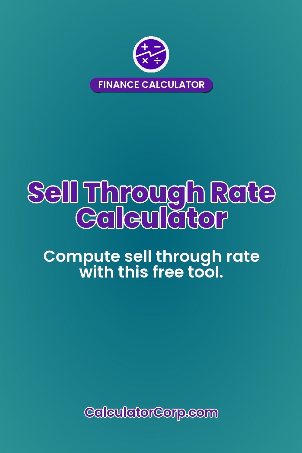 Sell Through Rate Calculator