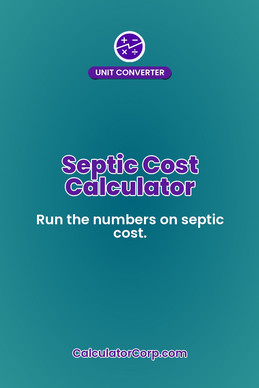 Septic Cost Calculator