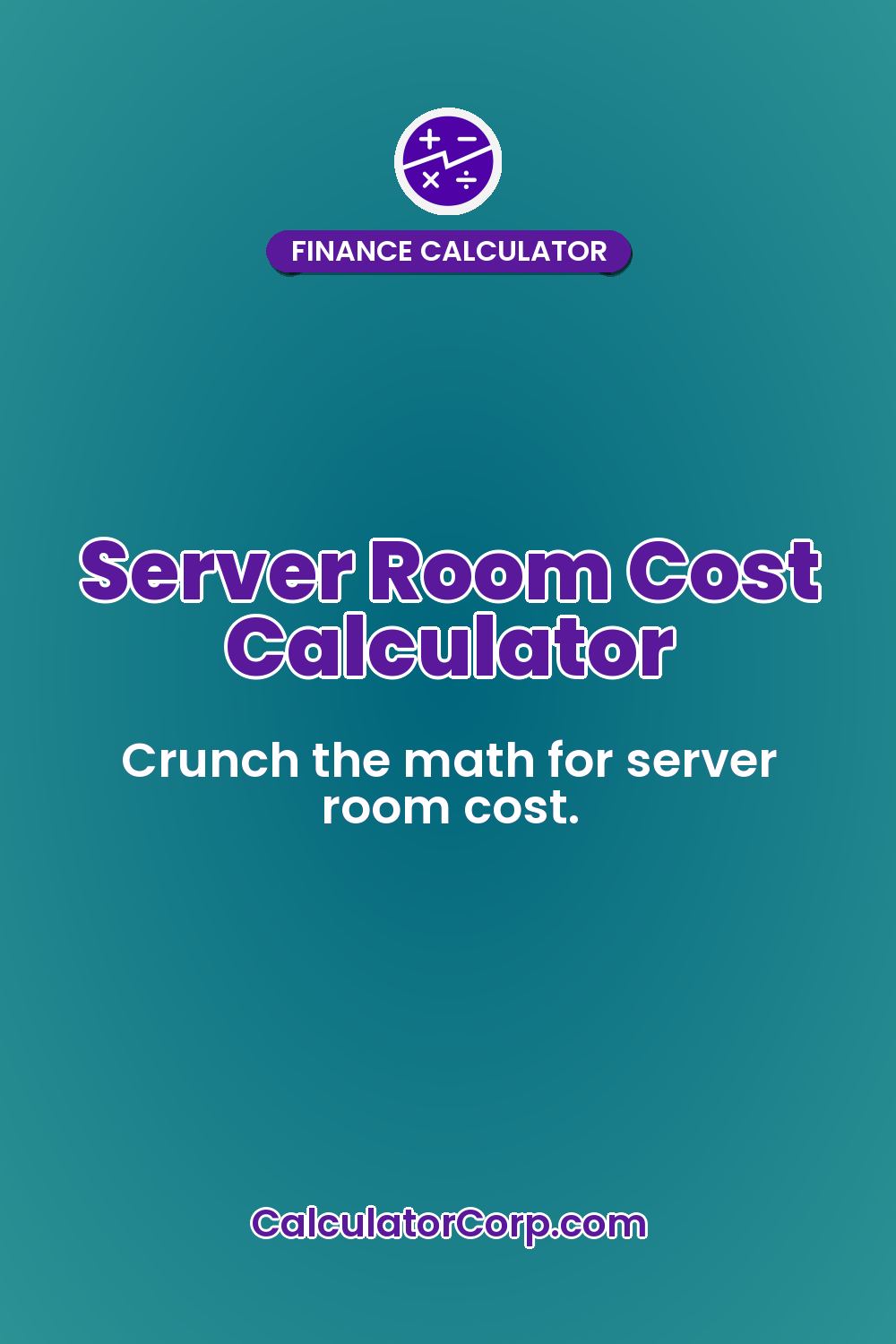 Server Room Cost Calculator