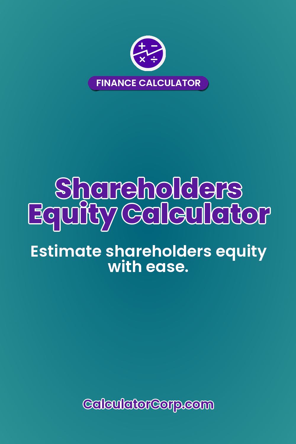 Shareholders Equity Calculator