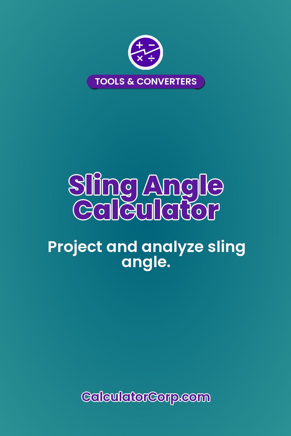 Sling Angle Calculator