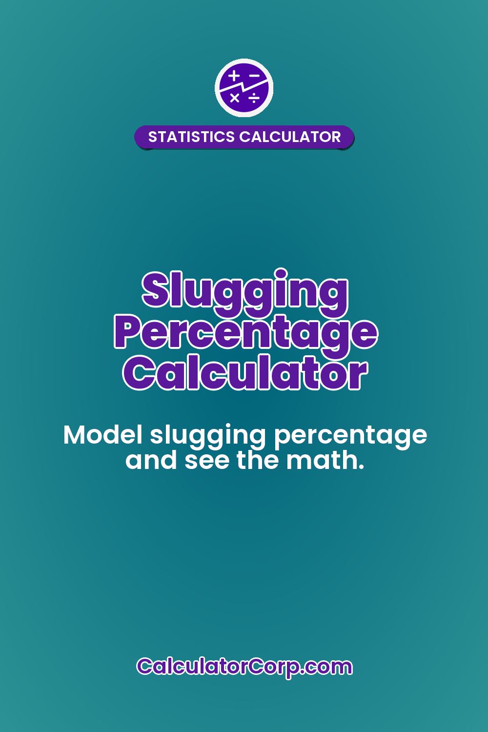 Slugging Percentage Calculator