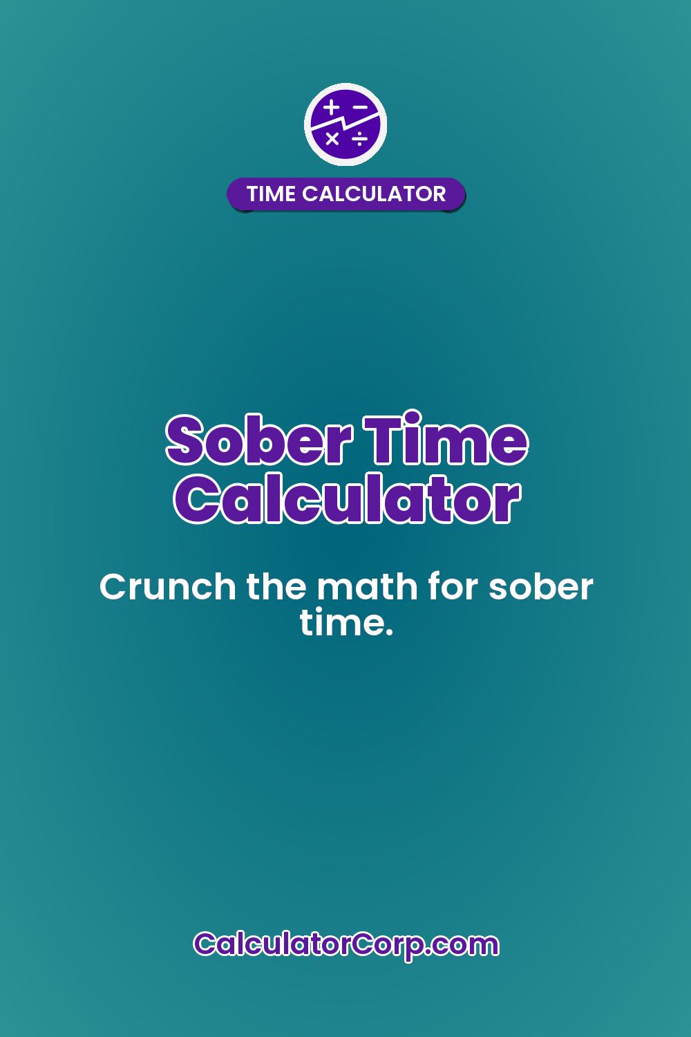 Sober Time Calculator