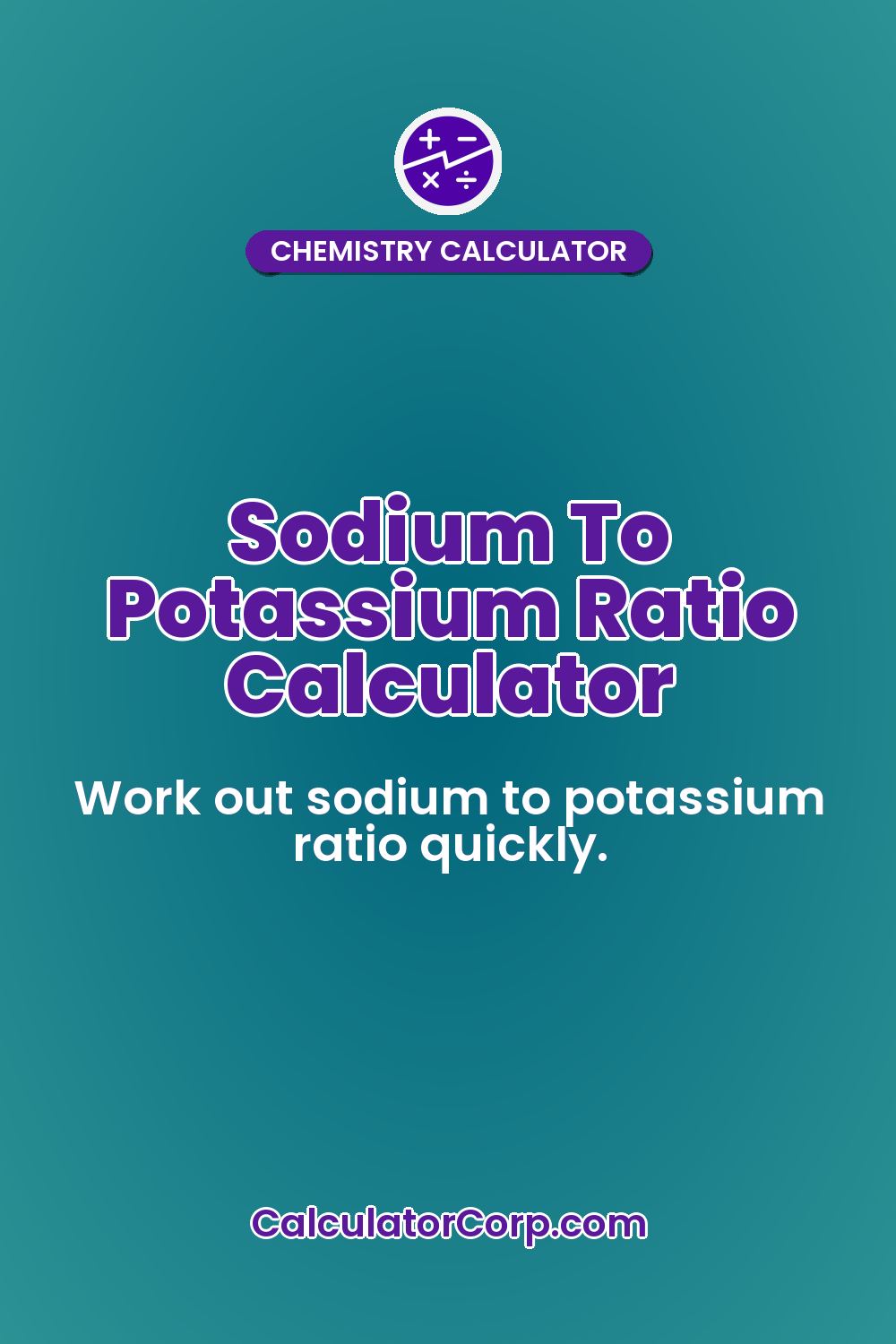 Sodium To Potassium Ratio Calculator