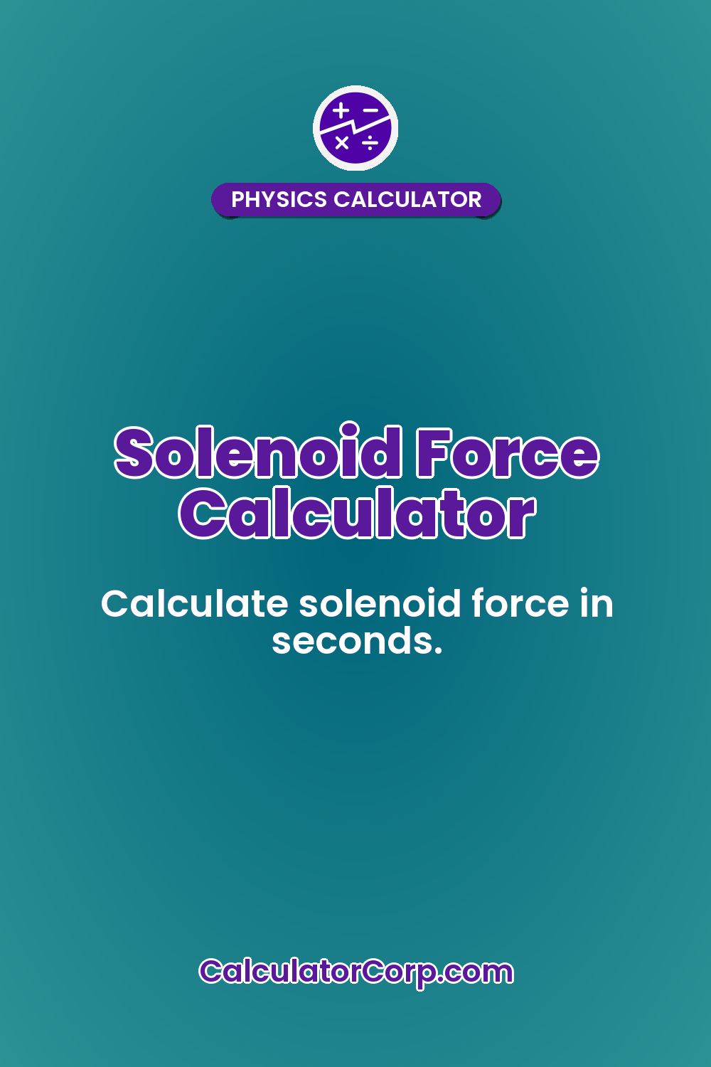 Solenoid Force Calculator