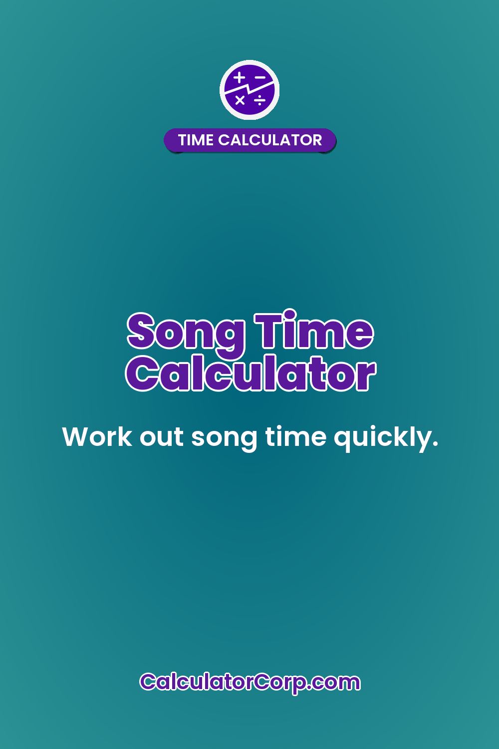 Song Time Calculator