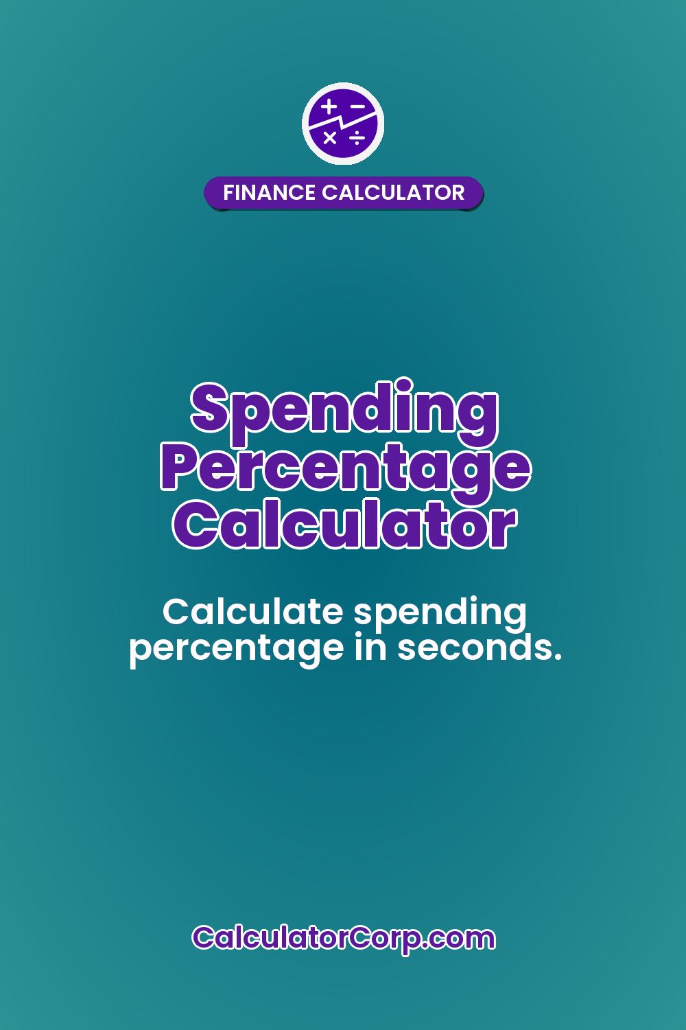 Spending Percentage Calculator