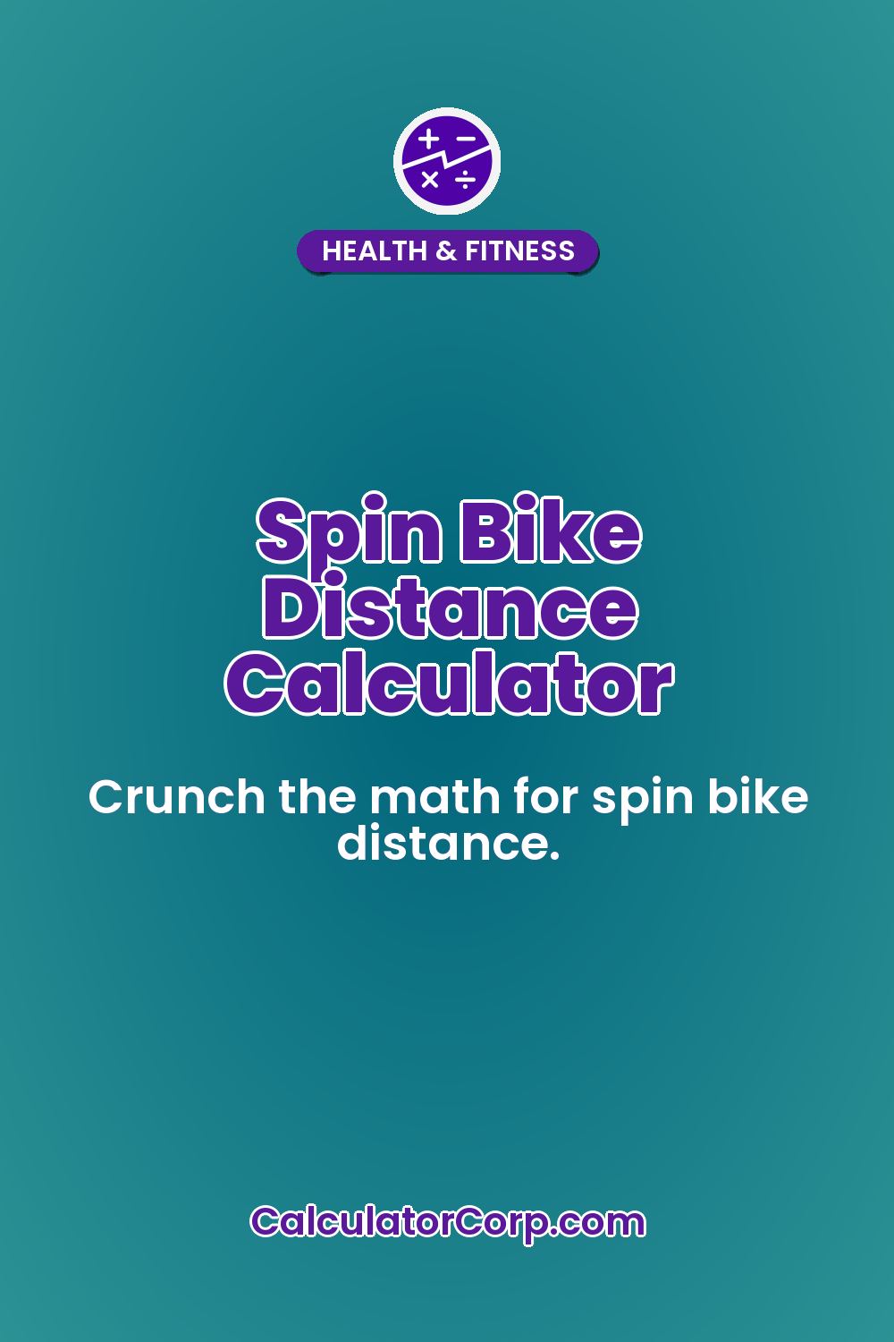 Spin Bike Distance Calculator